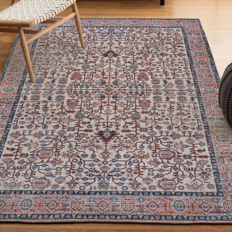 Kemer All-over Persian Washable Area Rug
