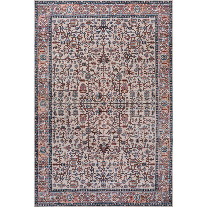 Kemer All-over Persian Washable Area Rug
