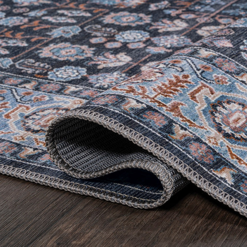 Kemer All-over Persian Washable Area Rug