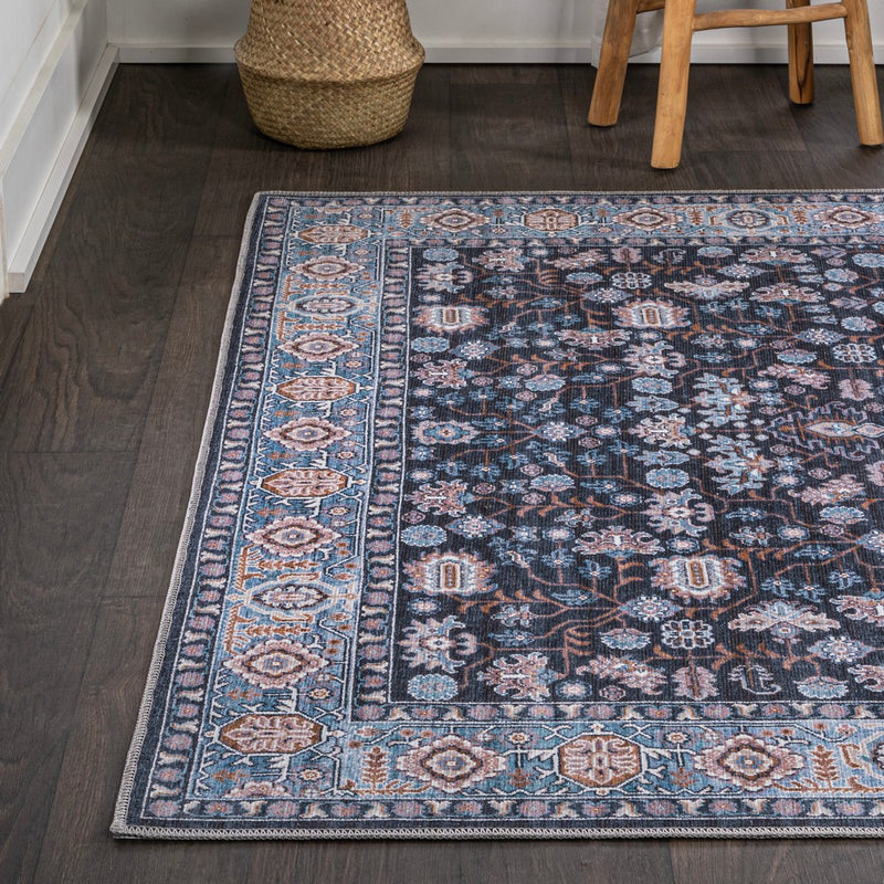 Kemer All-over Persian Washable Area Rug