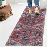 Cirali Ornate Large Medallion Washable Area Rug