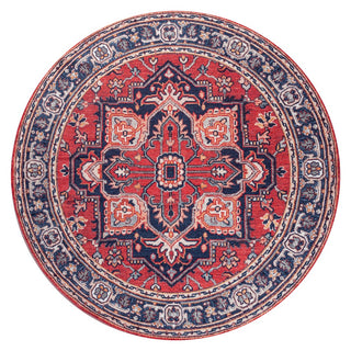 Cirali Ornate Large Medallion Washable Area Rug