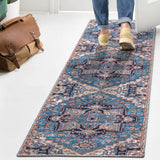Cirali Ornate Large Medallion Washable Area Rug