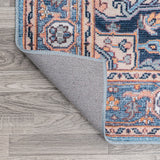 Cirali Ornate Large Medallion Washable Area Rug