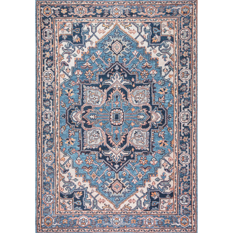 Cirali Ornate Large Medallion Washable Area Rug