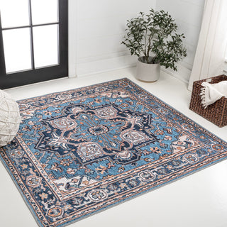 Cirali Ornate Large Medallion Washable Area Rug