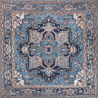 Cirali Ornate Large Medallion Washable Area Rug