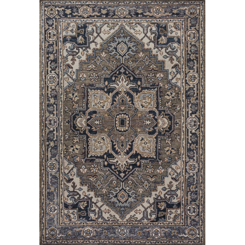 Cirali Ornate Large Medallion Washable Area Rug
