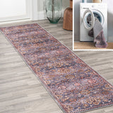 Victoria Ornate Persian All-over Washable Area Rug