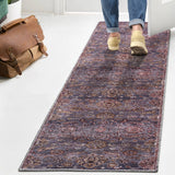Victoria Ornate Persian All-over Washable Area Rug