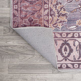Victoria Ornate Persian All-over Washable Area Rug