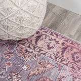Victoria Ornate Persian All-over Washable Area Rug