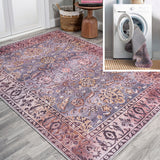 Victoria Ornate Persian All-over Washable Area Rug