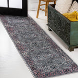 Victoria Ornate Persian All-over Washable Area Rug