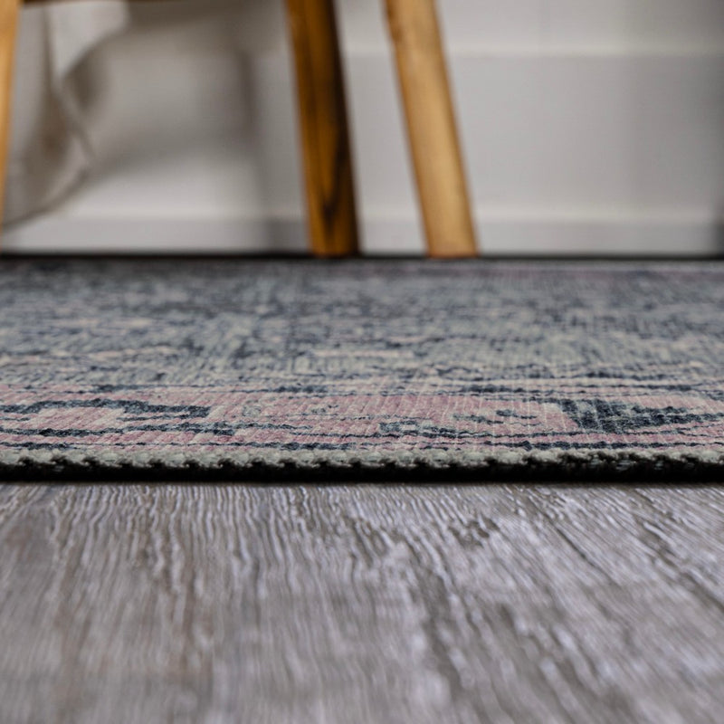 Victoria Ornate Persian All-over Washable Area Rug