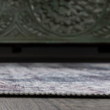 Regis Bohemian Medallion Washable Area Rug
