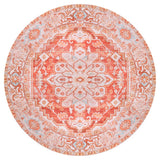 Asa Ornate Medallion Washable Area Rug