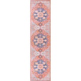 Maris Ornate Medallion Washable Area Rug