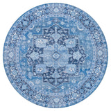 Maris Ornate Medallion Washable Area Rug