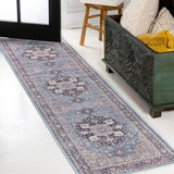 Maris Ornate Medallion Washable Area Rug