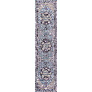 Maris Ornate Medallion Washable Area Rug