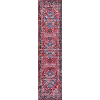 Maris Ornate Medallion Washable Area Rug