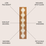 Chayton Minimalist Geometric Machine-washable Area Rug