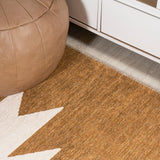 Chayton Minimalist Geometric Machine-washable Area Rug