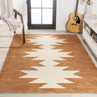 Chayton Minimalist Geometric Machine-washable Area Rug