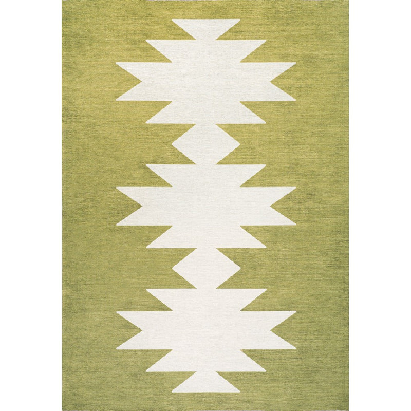 Chayton Minimalist Geometric Machine-washable Area Rug