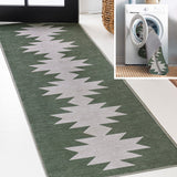Chayton Minimalist Geometric Machine-washable Area Rug