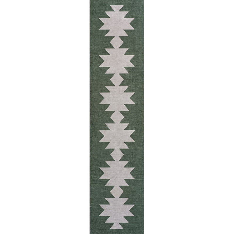 Chayton Minimalist Geometric Machine-washable Area Rug