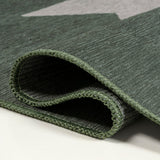 Chayton Minimalist Geometric Machine-washable Area Rug