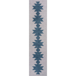 Chayton Minimalist Geometric Machine-washable Area Rug