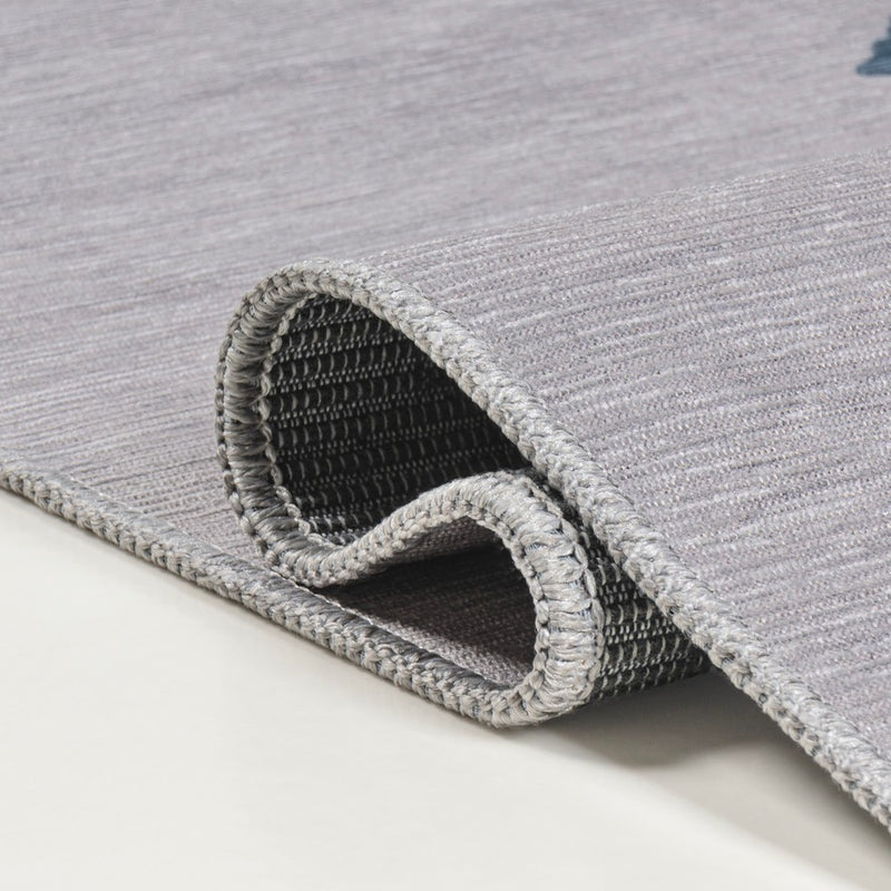 Chayton Minimalist Geometric Machine-washable Area Rug