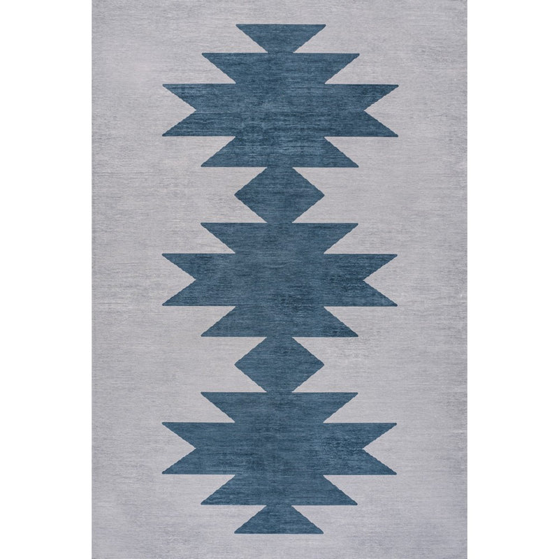 Chayton Minimalist Geometric Machine-washable Area Rug