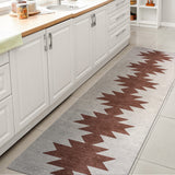 Chayton Minimalist Geometric Machine-washable Area Rug