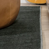 Adriel Geometric Tribal Medallion Machine-washable Area Rug