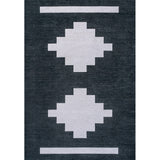 Adriel Geometric Tribal Medallion Machine-washable Area Rug