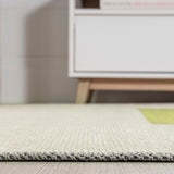 Luola Minimalist Geometric Machine-washable Area Rug