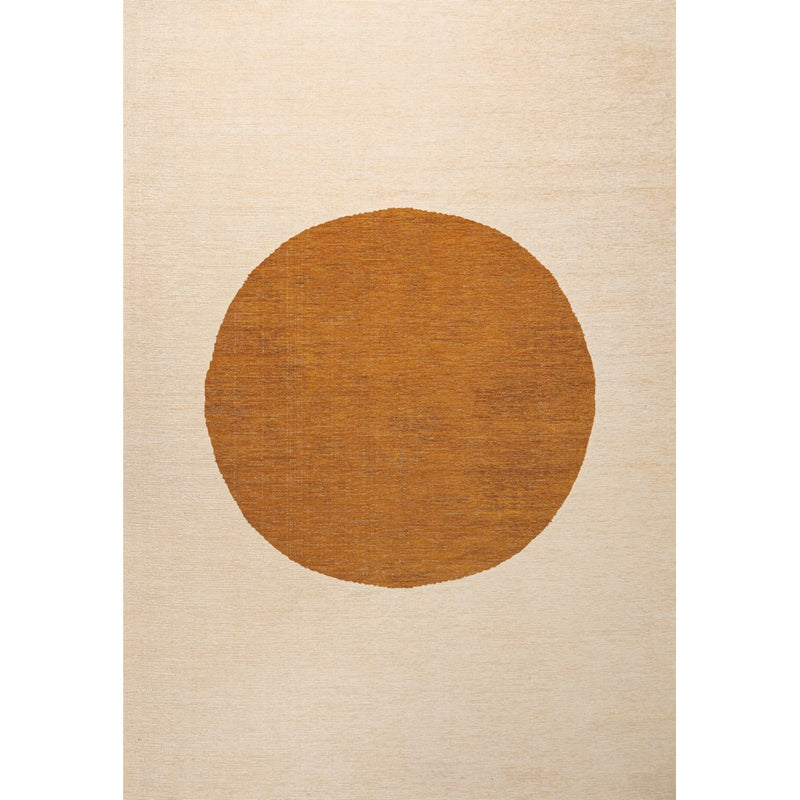 Cirkel Minimalist Geometric Dot Machine-washable Area Rug