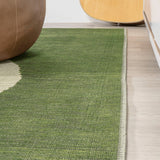 Cirkel Minimalist Geometric Dot Machine-washable Area Rug