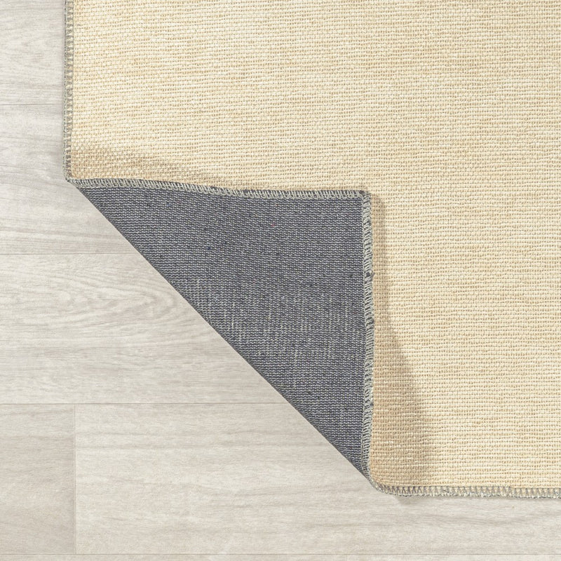 Demie Minimalist Graphic Circle Machine-washable Area Rug