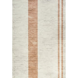 Raita Modern Distressed Stripe Machine-washable Area Rug
