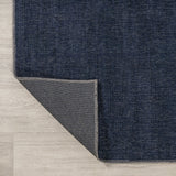 Linja Solid Centre Stripe Machine-washable Area Rug