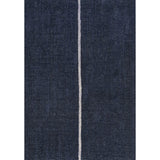 Linja Solid Centre Stripe Machine-washable Area Rug