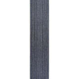 Rand Distressed Ticking Stripe Machine-washable Area Rug