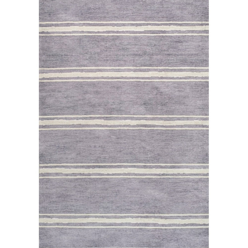 Bande Distressed Ticking Stripe Machine-washable Area Rug