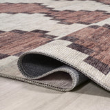 Timantii Modern Trellis Kilim Area Rug