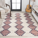 Timantii Modern Trellis Kilim Area Rug